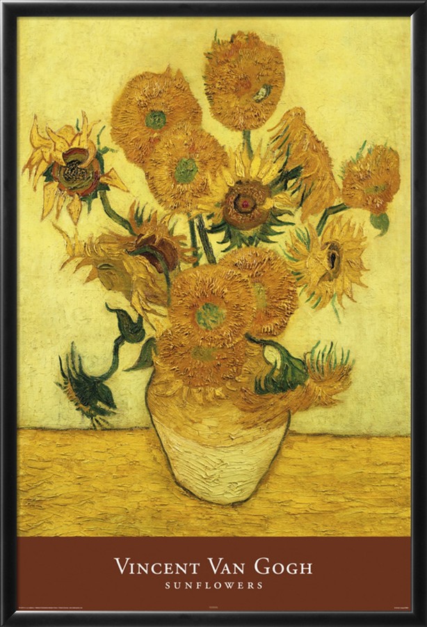 Sunflowers - Van Gogh Painting On Canvas